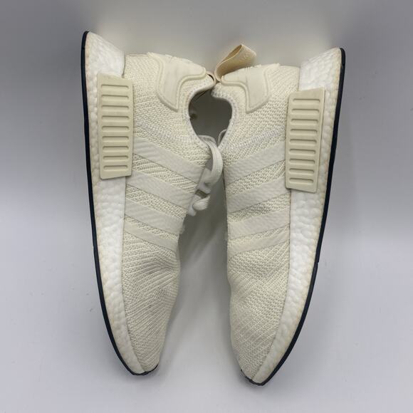 Adidas NMD R1 Off White /Gold Women’s Size 11 EE5174 - Picture 6 of 9